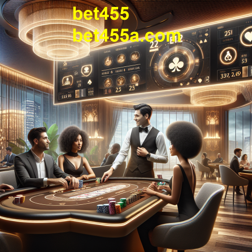 Experiência Imersiva nos Cassinos Ao Vivo do Bet455